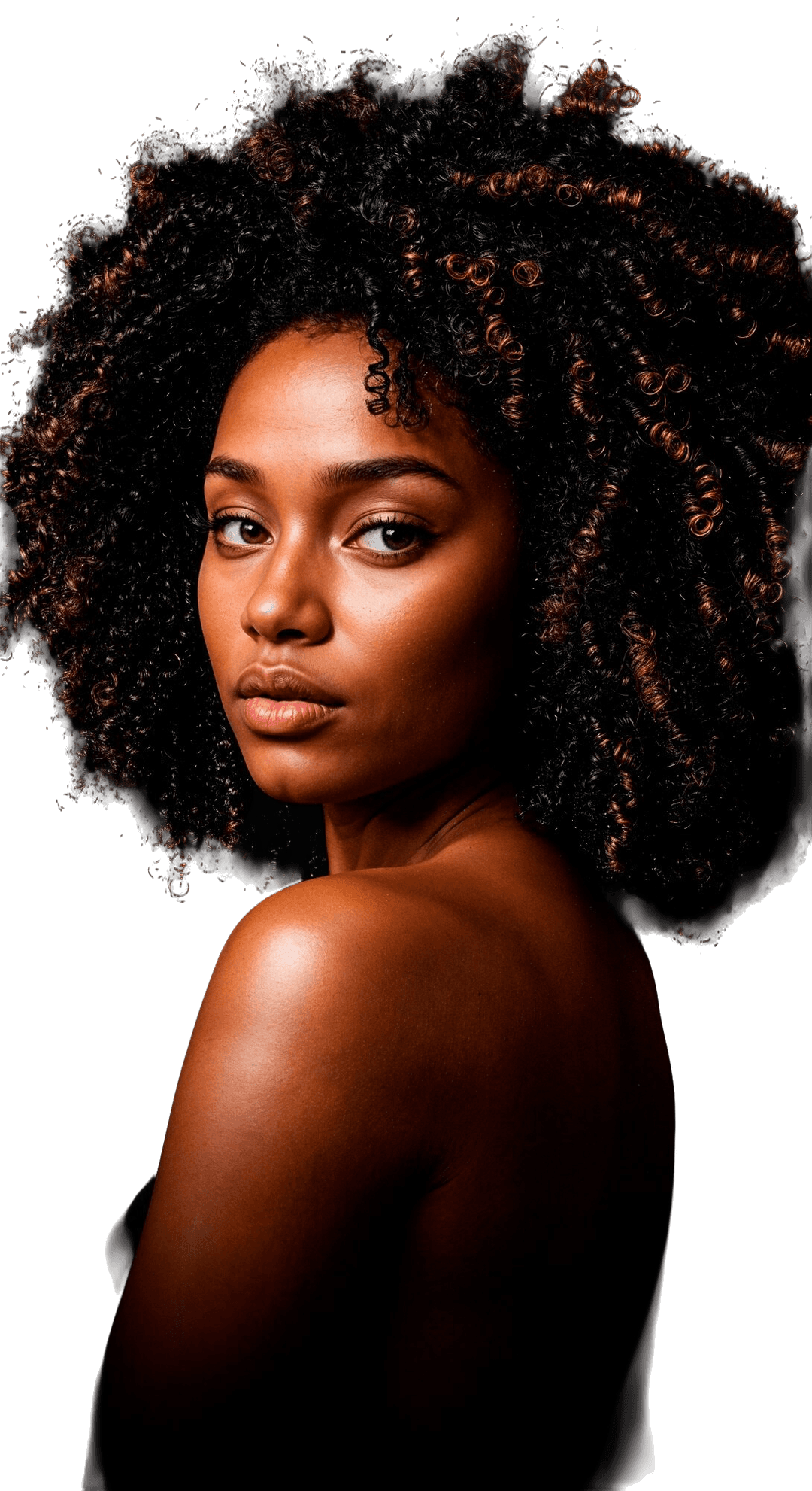 Premium human hair model